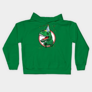 T-REX BIRTHDAY PARTY Kids Hoodie